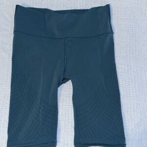 Lululemon Teal Women's Biker Shorts